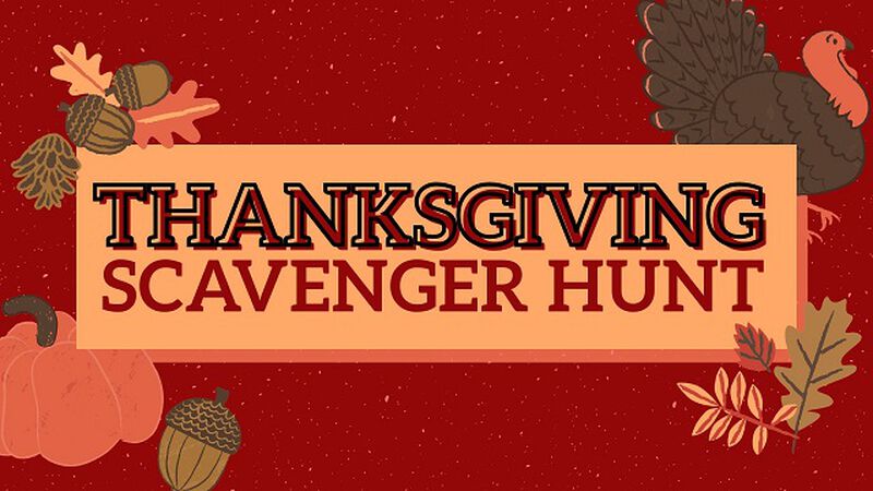 Thanksgiving Scavenger Hunt